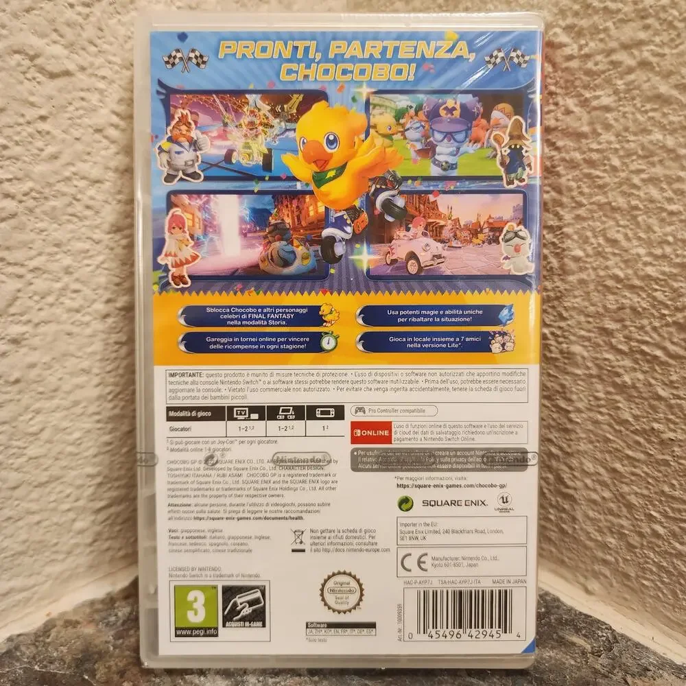 Game - Chocobo GP (NEW) - Switch